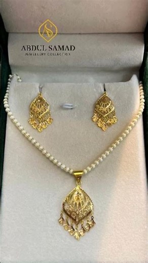 Pendant Set Designs In Gold 💕 #pendant #shorts #ytshorts