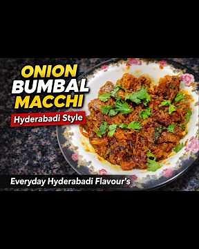 “Fried Onion Bumbal Macchi Recipe | Perfect with Rice”#hyderabadistyle