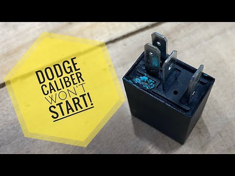Dodge Caliber | Car Won't Start | Bad Relay Placement | MY DIY
