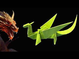 Origami Dragon | How to Make a Paper Flying Dragon | Origami Animals