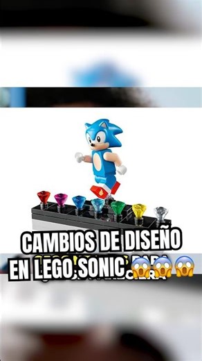 LEGO SONIC DESIGN CHANGES 😱!!...#lego #sonic #sonicthehedgehog #legos #legominifigures