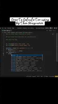 Build a Calculator in Python in one Minute 🔥⚡ #trending #viral #youtube #youtubeshorts #python