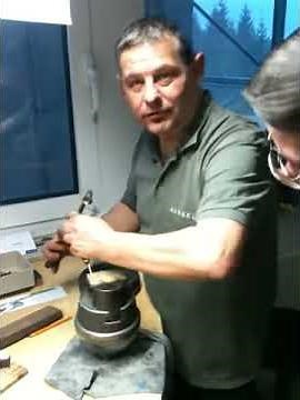 Suhl offset vise engraving technique #3