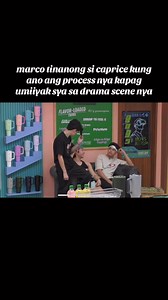 Marco naging curious kung ano ang process ni Caprice pag umiiyak siya sa mga teleserye niya curious. #MarcoMasa #CapriceCayetano #PBBCelebrityCollabEdition #pbbcollabupdates | Lorie Jane Carmelotes