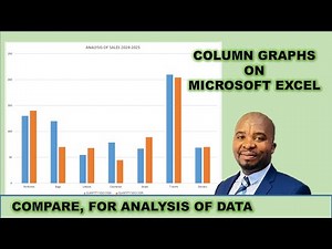 CREATE GRAPHS AND CHARTS ON MICROSOFT EXCEL FOR DATA ANALYSIS