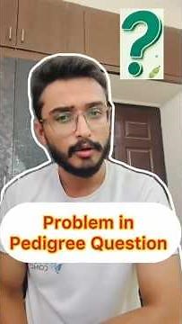 Pedigree Analysis Trick 🔥 | Autosomal Recessive Inheritance Explained | Genetics MCQ