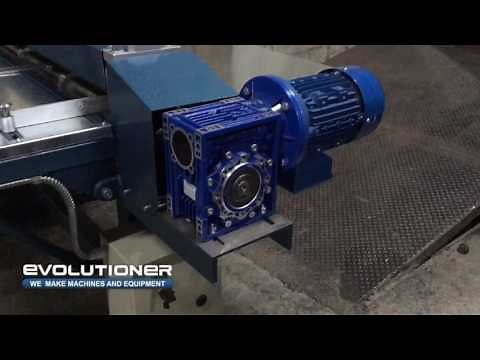 Steel slitter machine (cut-to-length machine). Overview video.