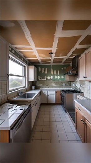 Extreme Kitchen Renovation Timelapse in 10 Seconds