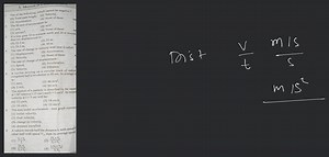 2 The SI unit of acceleration is-... | Filo