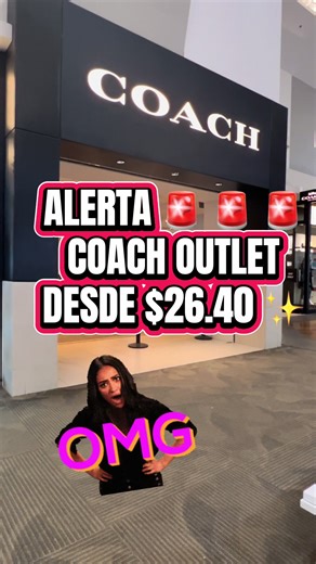 Coach outlet empezó sus grandes descuentos al 75% desde $26.40 corran que se agota es solo es línea y válido solo para estados unidos #coach #coachoutlet #coachbag # #shopping #creatorsearchinsights @Coach