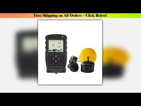 2025+ Portable Fish Finder Ice Fishing Sonar Sounders Alarm Transducer Fishfinder 0.7-100m Fishing