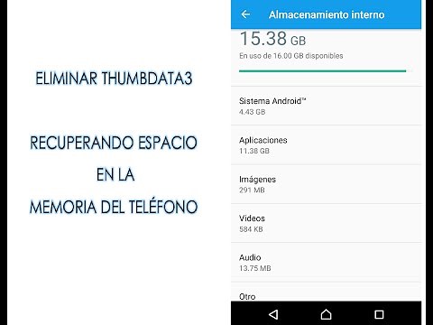 [SOLUCIóN ] Eliminar archivo thumbdata3 de thumbnail de la memoria de tu Android.