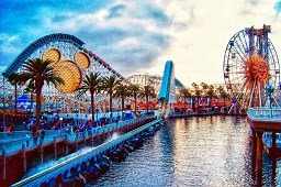 Paradise Pier 2001 Minecraft Map