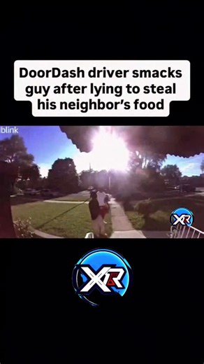 The Chicken Inspector ™️ on Instagram: "😳 Uber eats delivery driver gets more then he can after being attacked by a hungry gang member who tried stealing food cause he was broke . The door dasher was supposed drop off food and leave bug the guy seen him pull up and decided 😒 he wasn't paying"