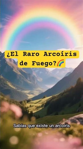 ¿El Raro Arcoíris de Fuego?🌈