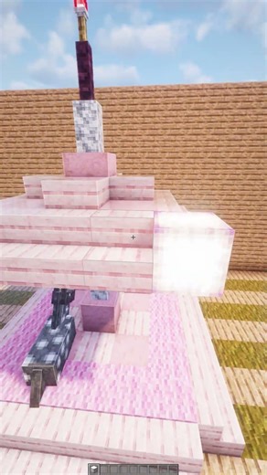 Minecraft Working Cherry Carousel 🎠 #minecraft