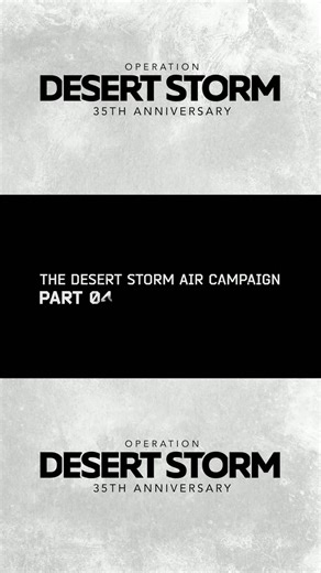 The first punch had to be decisive. Stealth fighters went in first, unseen, paralyzing Iraqi command centers before they knew they were under attack. A coordinated wave of bombers and strike aircraft immediately followed, dismantling the enemy's ability to fight back. Air dominance was achieved in the first hour, setting the stage for total victory. #DesertStorm35 | United States Air Force