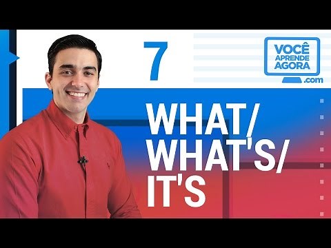 What is in English? What/What's/It's - is in English