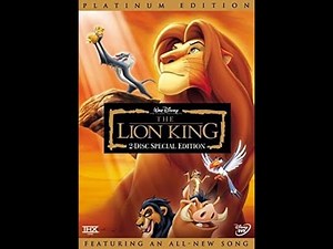 The Lion King 1994 DVD Opening
