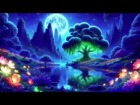 1 Hour of Healing Sounds with Soothing Night Nature | Peaceful Streams for Deep Rest and Calm