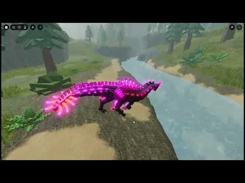 Dinosaur Simulator| Pitch Black Plateosaurus Showcase