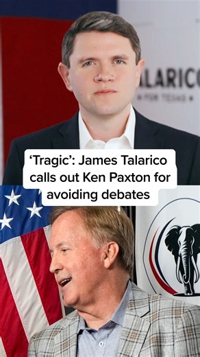 ‘Tragic’: James Talarico calls out Ken Paxton for avoiding debates