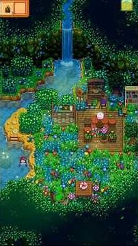Decorating the Mystic Sprite Spring (Healing Spring) 🏊‍♀️🧚🌷🌻#StardewValley #ExpandedMod #asmr