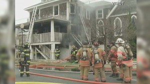 Burning man kills pastor in church fire