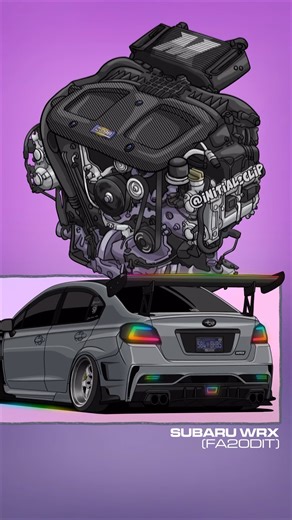 Initial® Clip on Instagram: "Unleash the FA20DIT… the boxer engine redefined with modern turbocharged technology. Engine Animation specially made for car owner @blanko_wrx Thanks for commissions🫱🏼‍🫲🏽 #fa20 #fa20dit #boxerengine #boxer #subaru #subie #subaruwrx #wrxsti #wrx #subaruimpreza #engine #engineanimation #performance #tuning #tuned #tuner #petrolhead #motorsport #horsepower #turbo #turbocharged #racecar #automobile #cargram #carlifestyle #carculture #carmodification #modification #jd