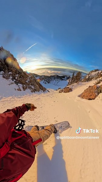 Ultimate Splitboarding Adventure with Skitok in Snogo Bike