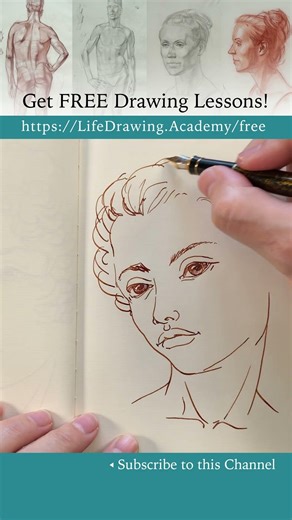 How to Sketch a Female Portrait Step by Step for Beginners