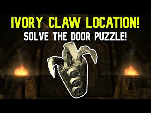 Where to Find the Ivory Claw & Solve the Folgunthur Door Puzzle in Skyrim | Step-by-Step Guide