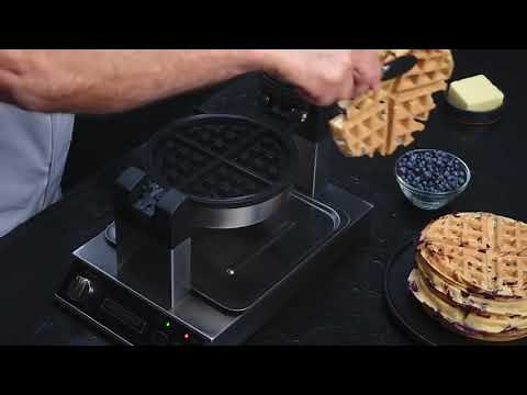 CHEF-BUILT Rotating Belgian Waffle Maker CWM-250