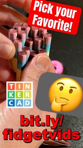 A Favorite Tinkercad Fidget: Spinner, Slider, or Pass Thru 🚨