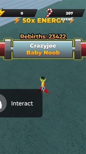 23,422 rebirth in strongman simulator in Roblox ￼