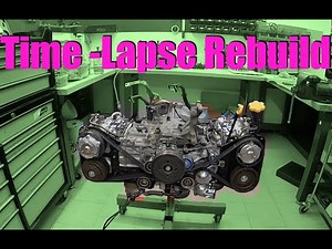 Time-lapse Boxer-Engine rebuild from Start to Finish l Subi-Performance