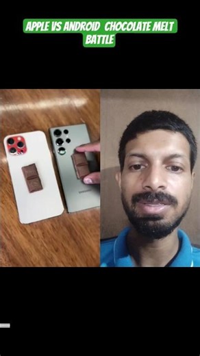 Apple Watch vs Android = Chocolate MELT FIGHT 🍫🔥 | Result ne Hila diya!"