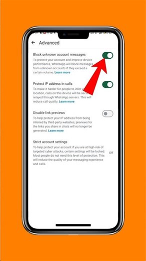 ✅ WhatsApp Me Block Unknown Account Messages ON Kaise Kare