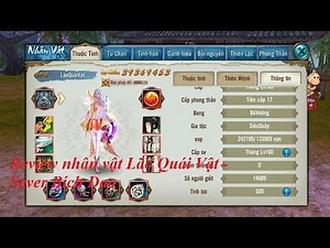 Tru Tiên 3D | Review nhân vật LÃO QUÁI VẬT của sever Bích Dao Tru Tiên Mobile 3D