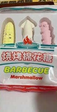 Children's BBQ Marshmallow Children's BBQ Marshmallows Fun Marshmallows This is so delicious