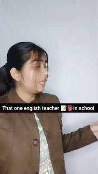 That One English Teacher in School We’ll Never Forget 😂 | Grammar Police & Classroom Legends