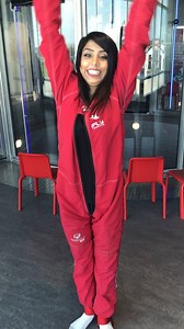 We got to try some extreme indoor skydiving today at IFLY Toronto - Oakville! 🚀 | Narcity Canada