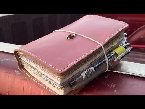Journal & Planner Flip ✨ A6 Travelers Notebook Setup 🩷