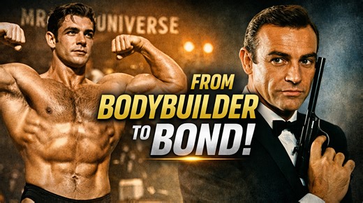 Before James Bond… he was a bodybuilder