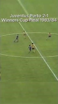The Genius of Platini in the Final against Porto l 1984