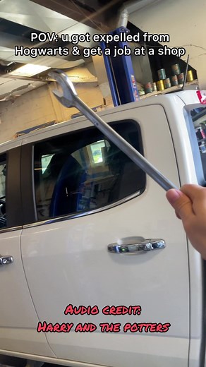 389K views · 5.3K reactions | I’m gonna make a fortune with this new hire!!! You’re a wizard Harry! #mechanic #wow #automotive #magic #carrepair #harrypotter #reels #viral #nerd #lol #harrypotterfan #harrypotterworld #insane #moneymoves #viralvideos #funnyvideo #repairshop #transition #music #wizard #mashup audio credit: Harry and the Potters | Carl's Garage | Facebook