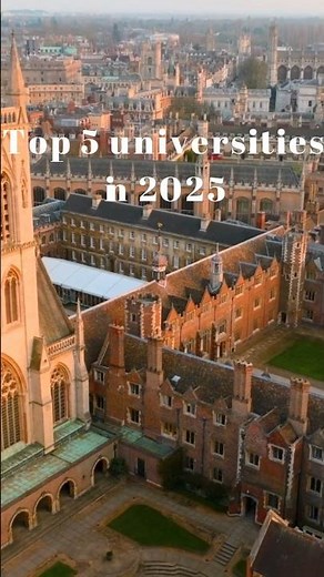 World’s top ranked university #top5