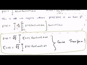 Real Fourier Integrals (Full Video)