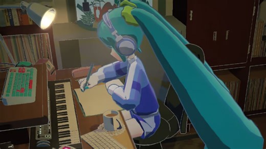 Hatsune Miku collab lets fans work and study with her in new collab