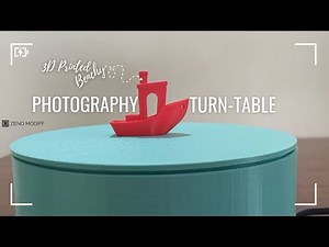 Build a Professional 360° Photography Turntable with Arduino – Easy DIY Project!